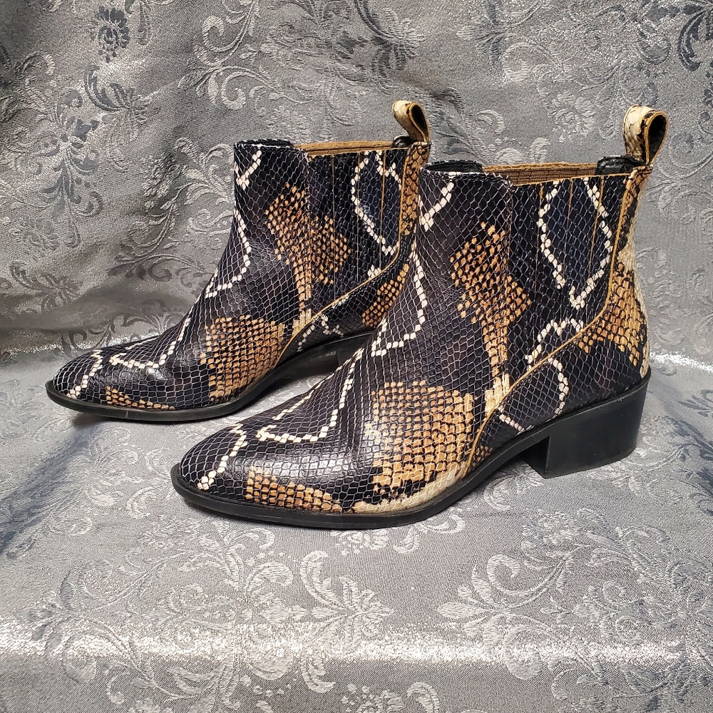 Boho ankle boots